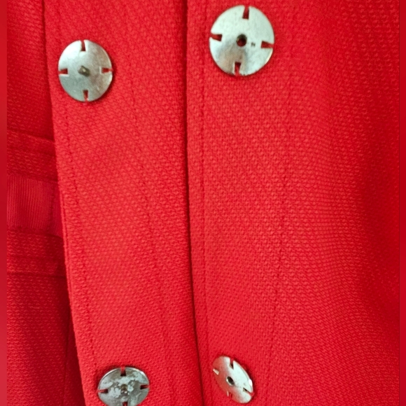 John Meyer collection women red coat jacket size 16W - Picture 9 of 13